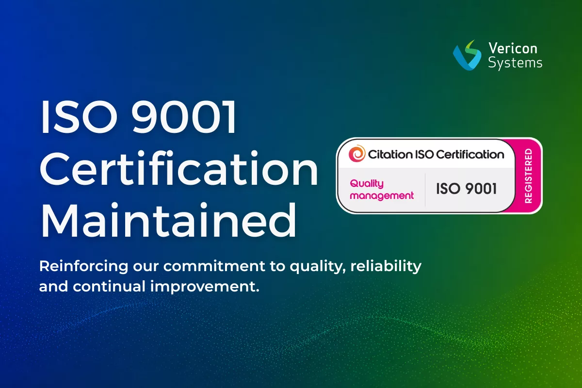 Reinforcing our commitment to quality, reliability and continual improvement.