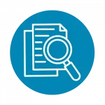Contractor record inspection icon