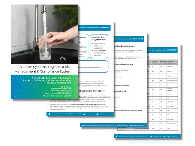 Vericon Systems: Legionella Risk Management & Compliance System